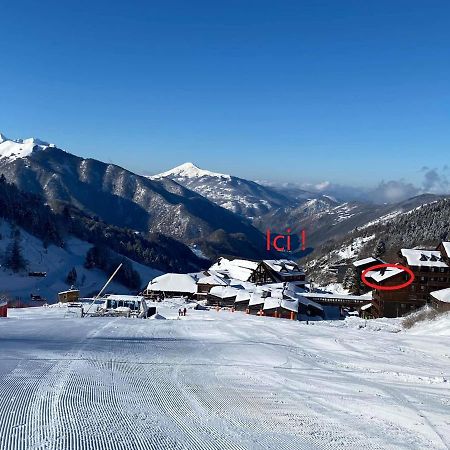 Pleine Nature Pied Pistes Piscine Chauffee Ustou Kültér fotó