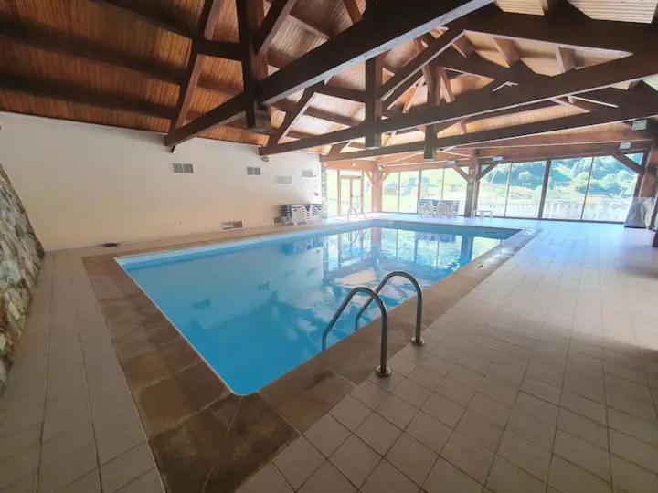 Pleine Nature Pied Pistes Piscine Chauffee Ustou Kültér fotó