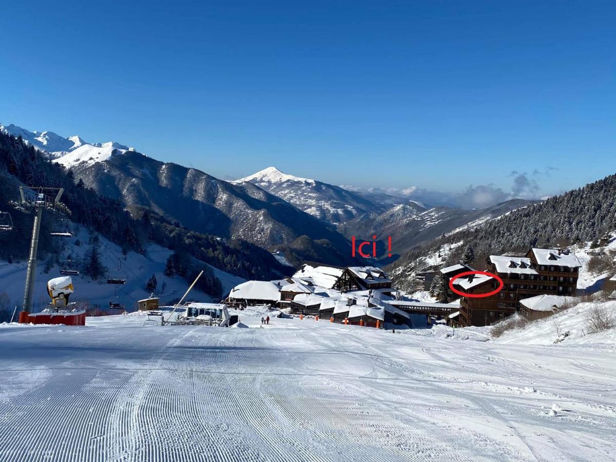 Pleine Nature Pied Pistes Piscine Chauffee Ustou Kültér fotó