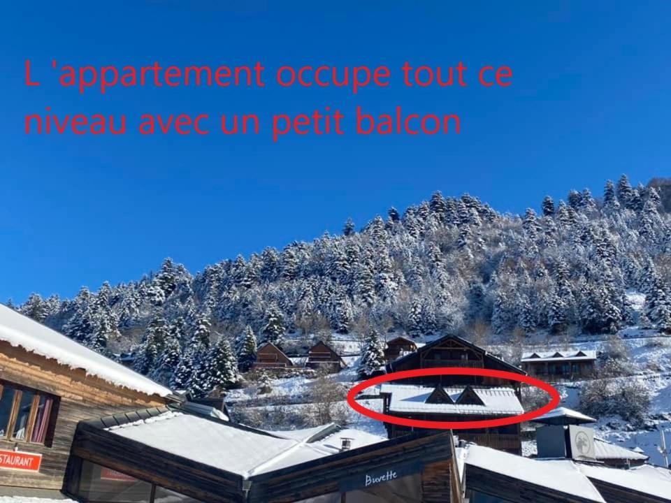 Pleine Nature Pied Pistes Piscine Chauffee Ustou Kültér fotó