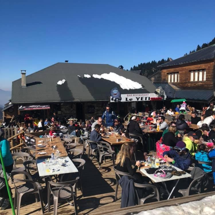 Pleine Nature Pied Pistes Piscine Chauffee Ustou Kültér fotó