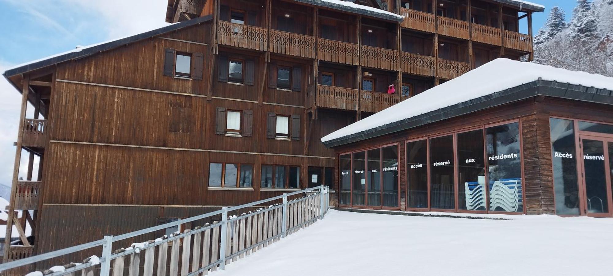 Pleine Nature Pied Pistes Piscine Chauffee Ustou Kültér fotó